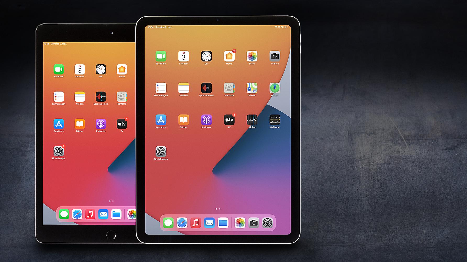 Mehr Pro Ipad Air 4 Und Ipad 8 Im Test Heise Online