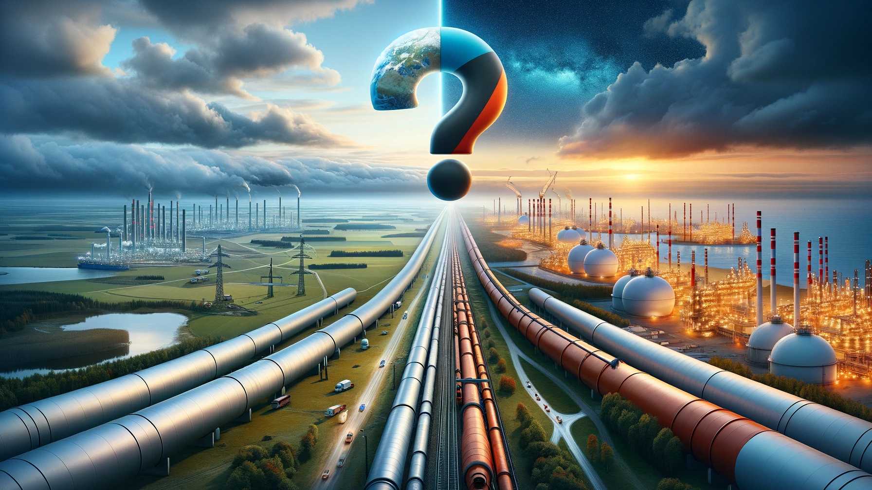 Deutschland im Wandel: Von Erdgas-Pipelines zu LNG-Terminals
