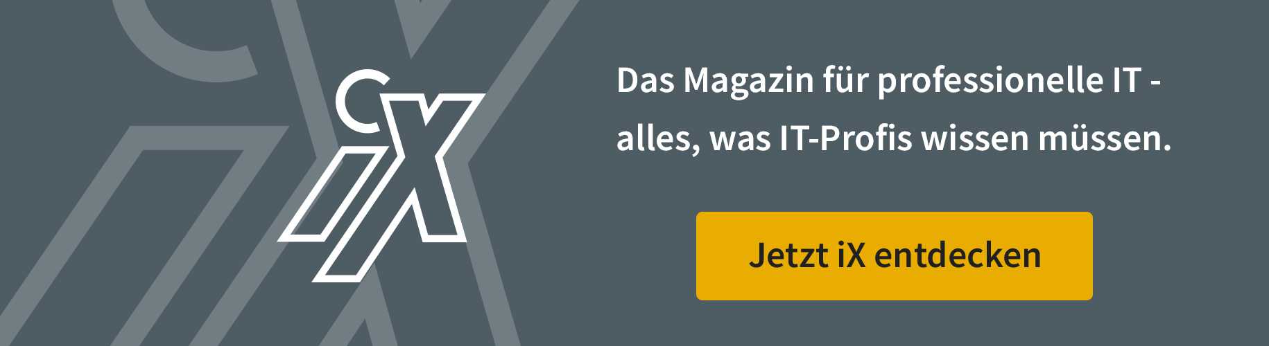 Mehr von iX Magazin