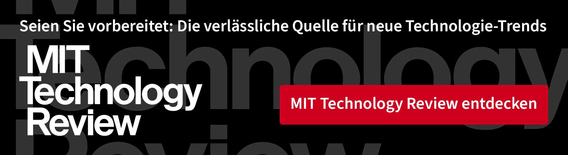 Mehr von Technology Review