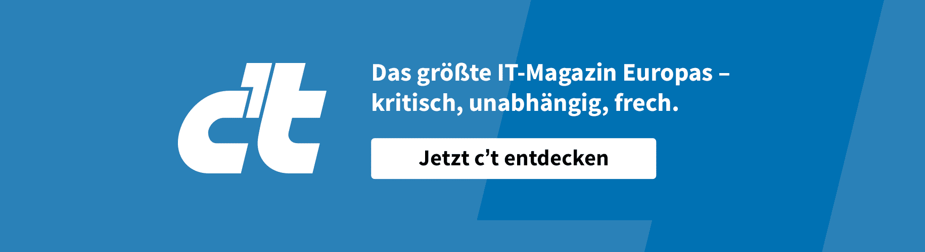 Mehr von c't Magazin