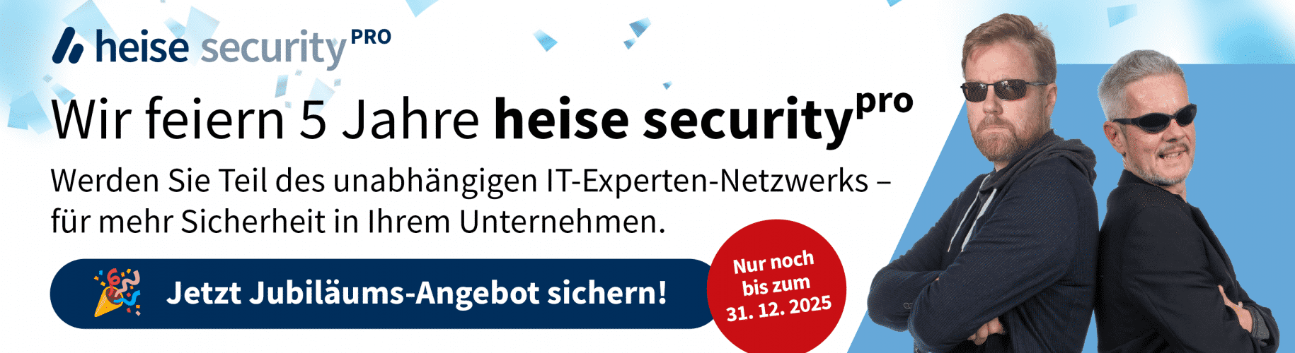 Jetzt heise security PRO entdecken