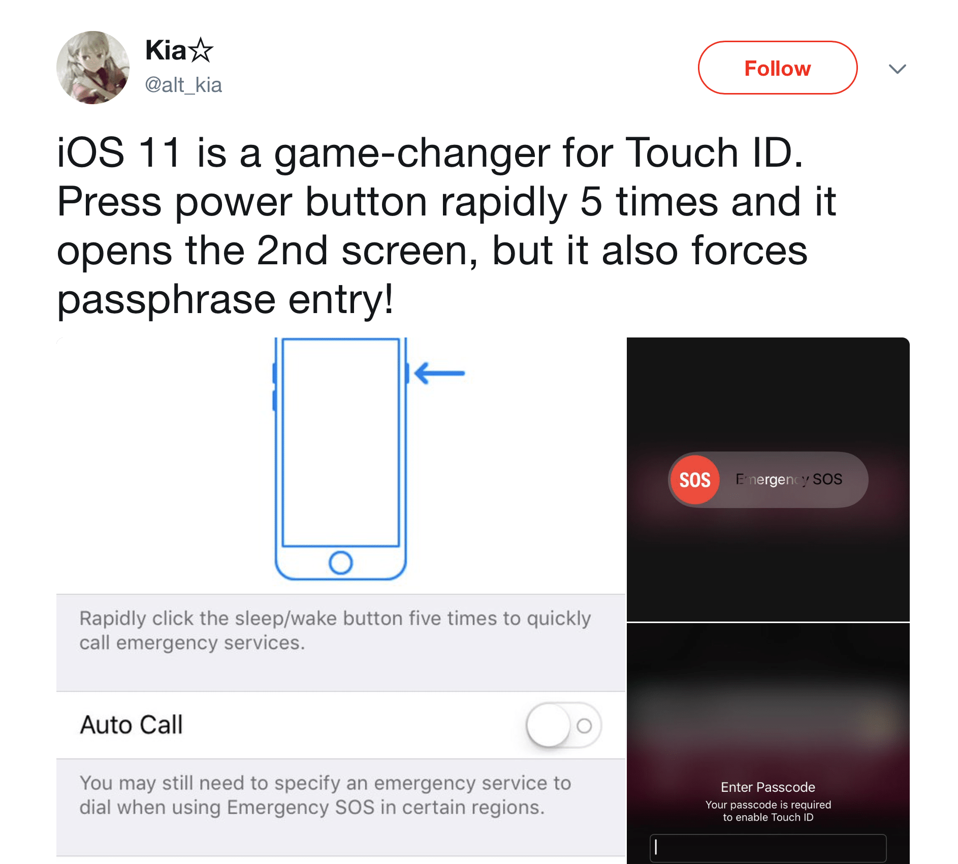 Gegen Datenerfassung bei Polizeikontrollen: iOS 11 soll schnellen iPhone-Zugriff verhindern