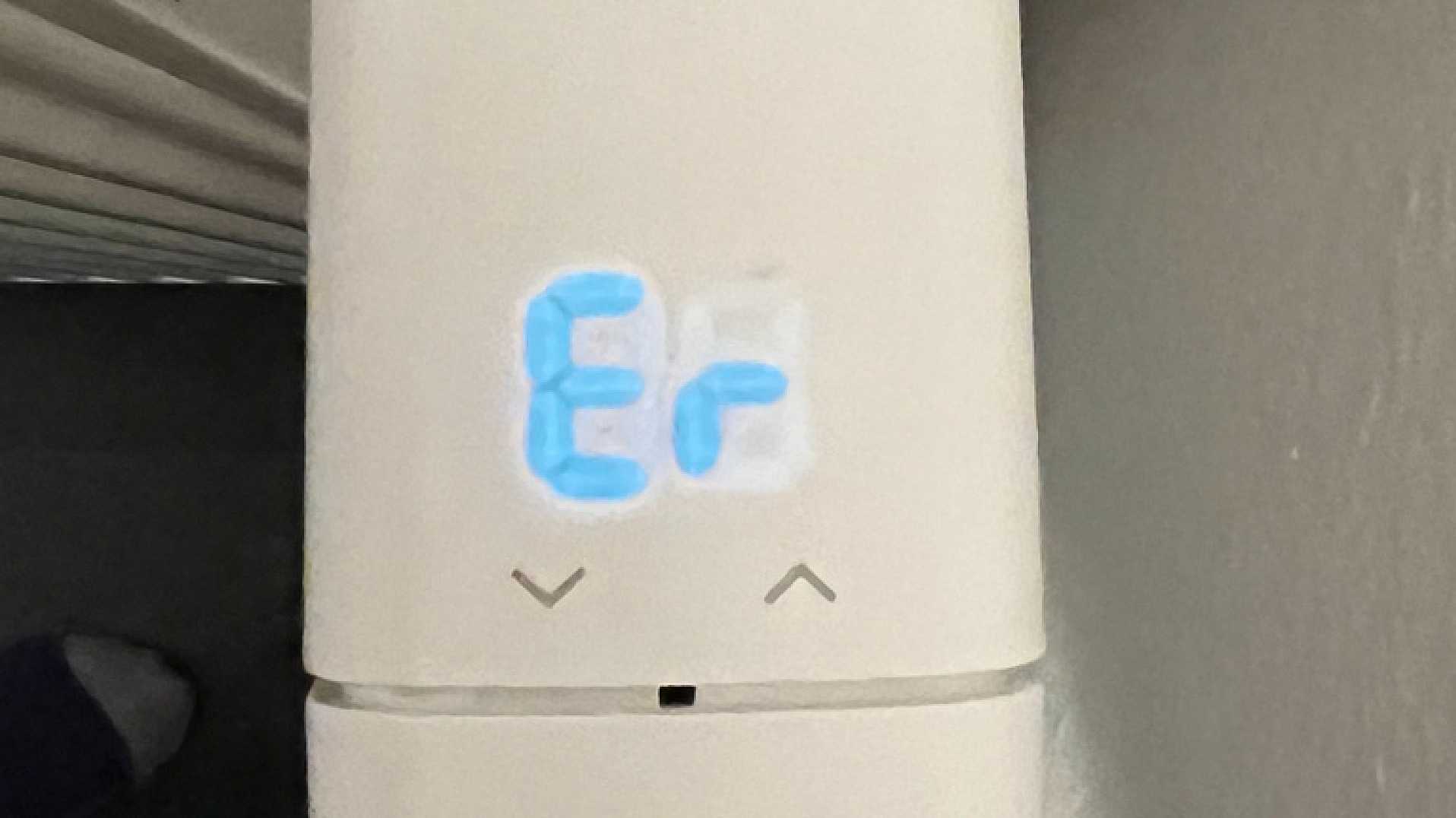 Eve Thermo: Smartes Thermostat zeigt Fehlermeldung