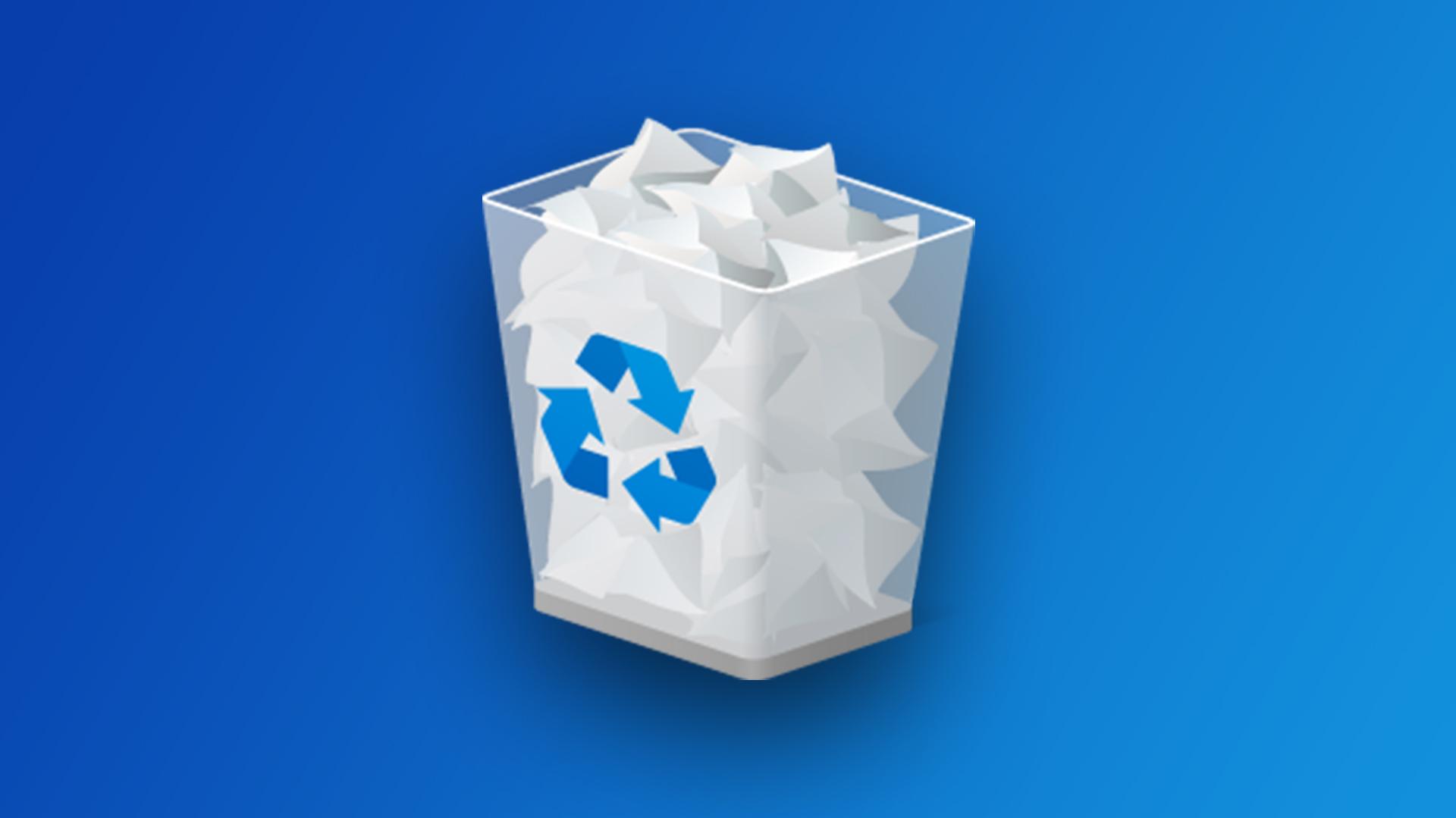 Windows 10: Papierkorb vom Desktop entfernen