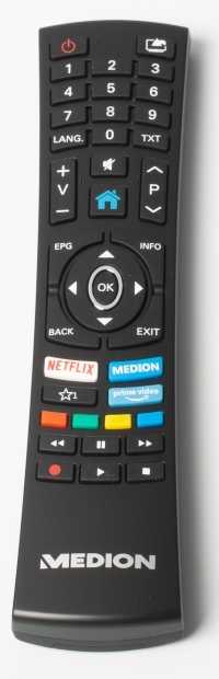 Die mitgelieferte Fernbedienung meldete bereits nach wenigen Stunden: Akku alle...