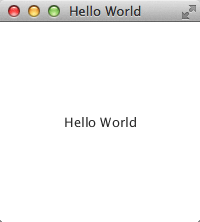 Ausgabe des &quot;Hello World&quot;-Programms (Abb. 3)