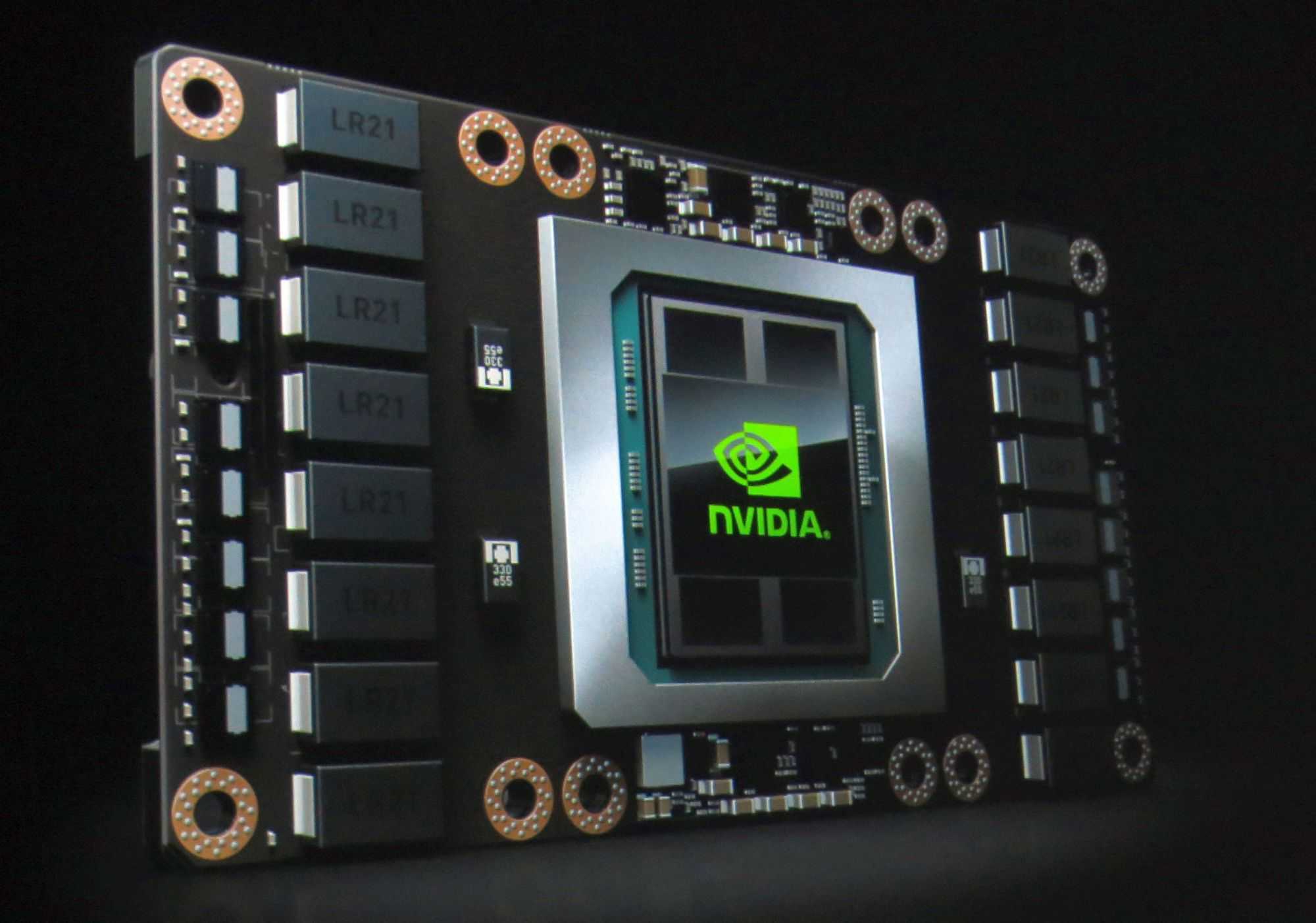 Tesla P100: 3584 Kerne, 16 GByte HBM2-Speicher, NVLink, 15 Mrd. Transistoren.