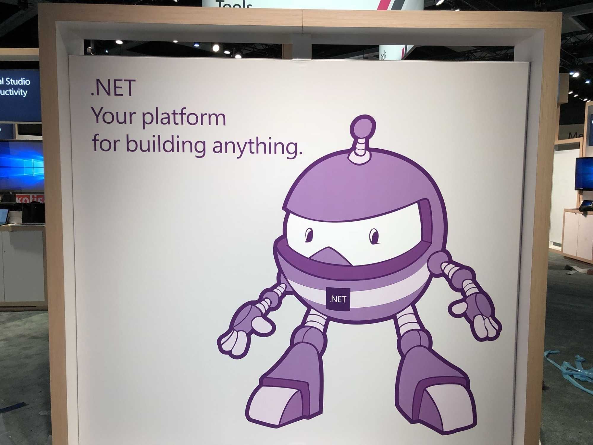 .NET-Core-Stand auf der BUILD-2018-Konferenz