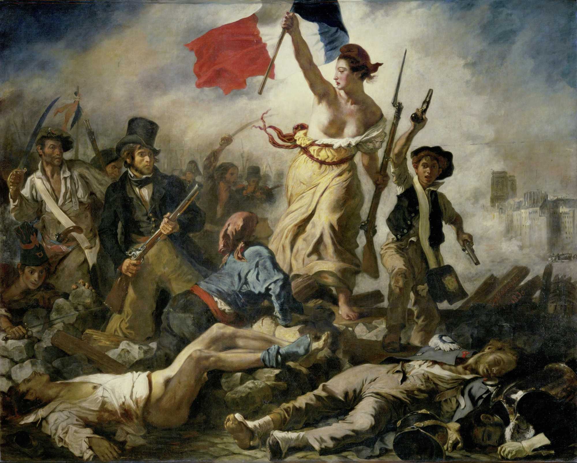 Eugene Delacroix: Die Freiheit führt das Volk