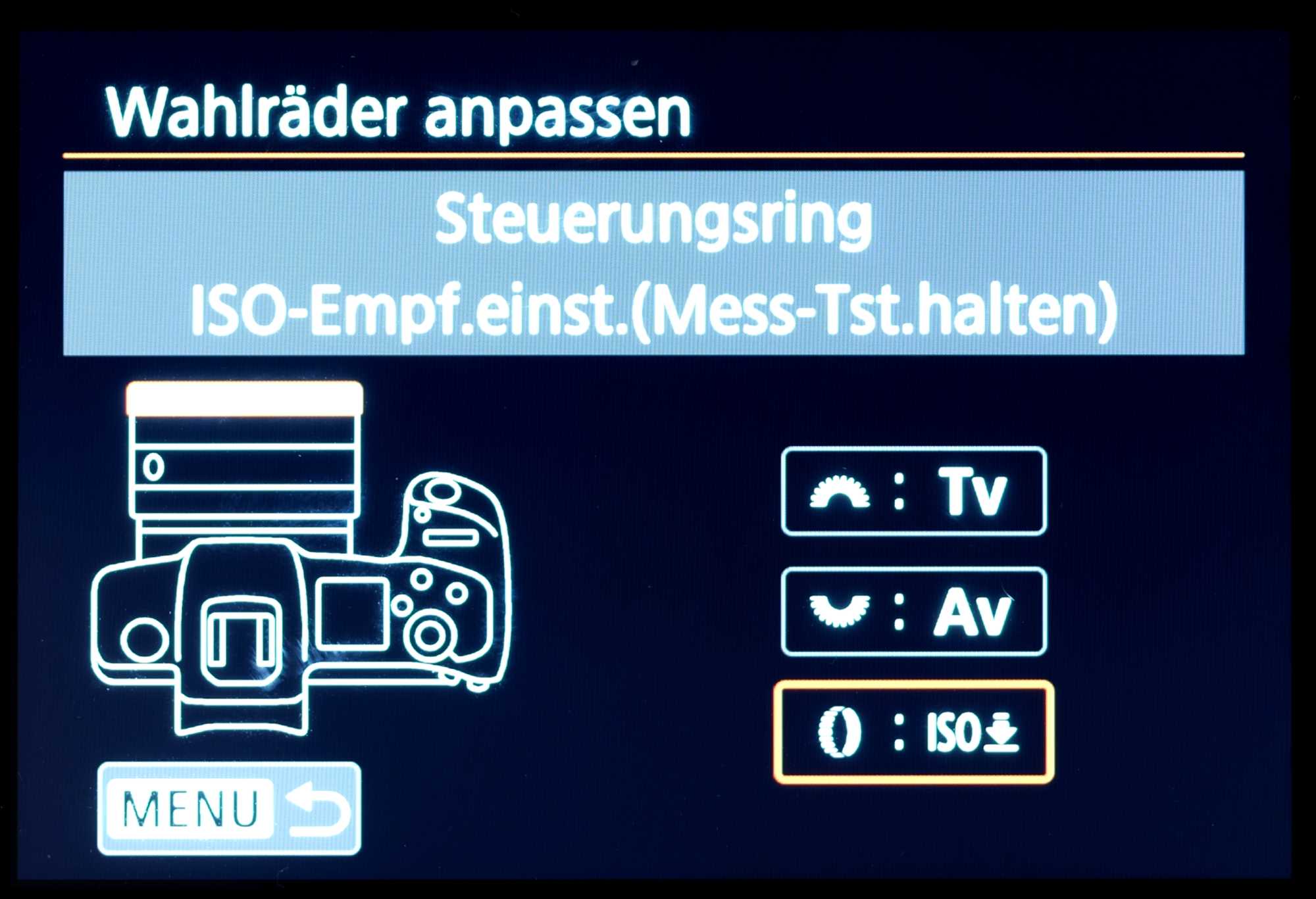 Den Fokusring können Fotografen auch zum Einstellrädchen machen.