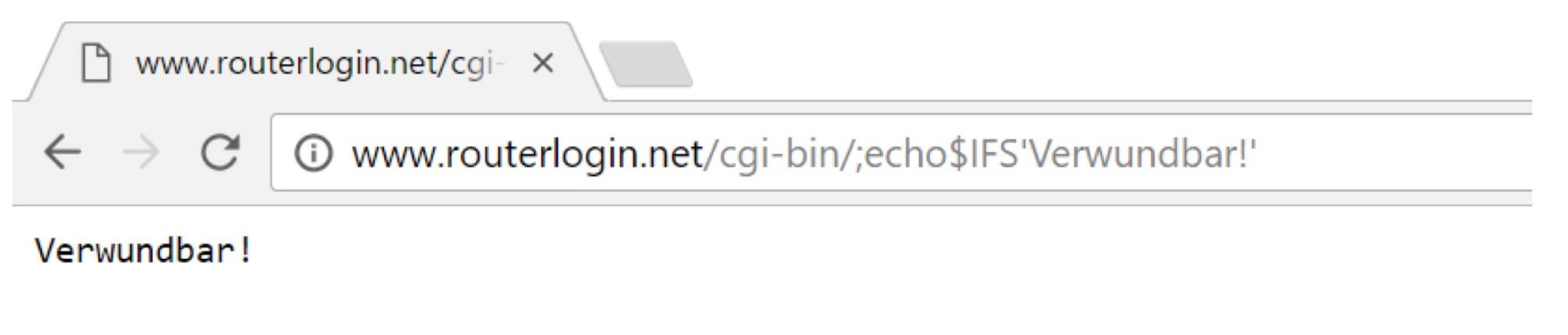 Wenn Sie diesen Hinweis sehen, ist Ihr Router gefährdet..