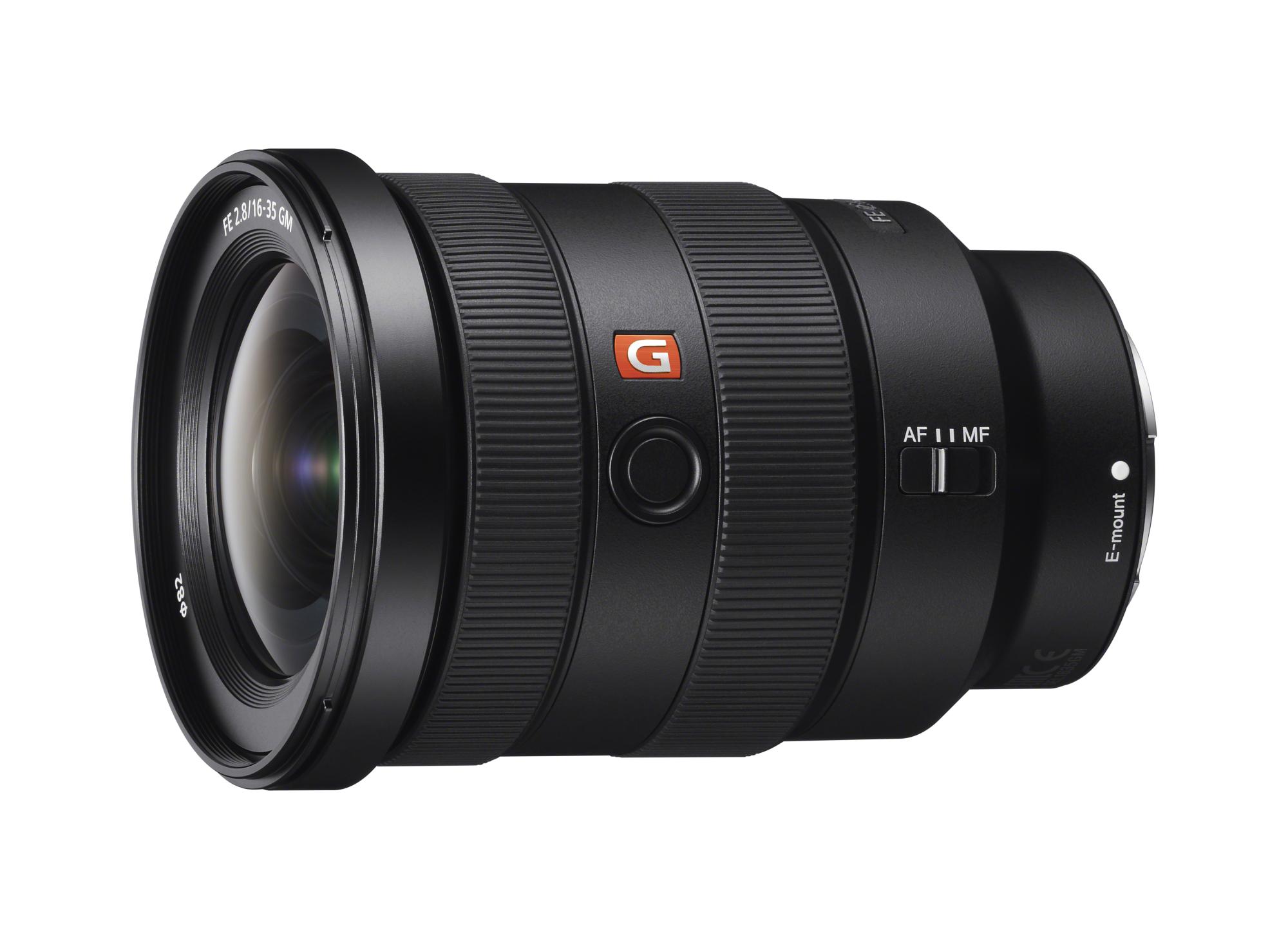 FE 16-35mm F2.8 GM ist das erste Weitwinkelobjektiv in Sonys G Master-Serie.