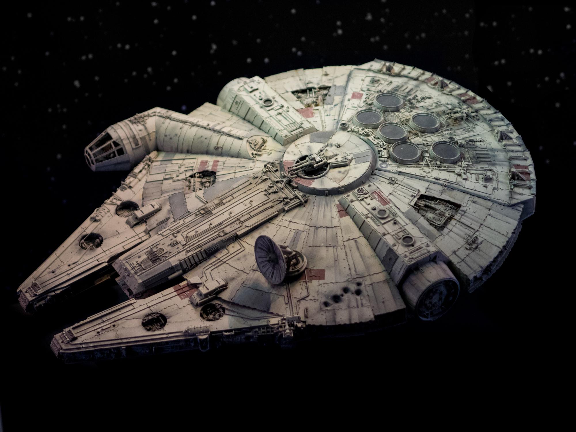 Millennium Falcon StarWarsRaumschiff bei Google Maps aufgetaucht