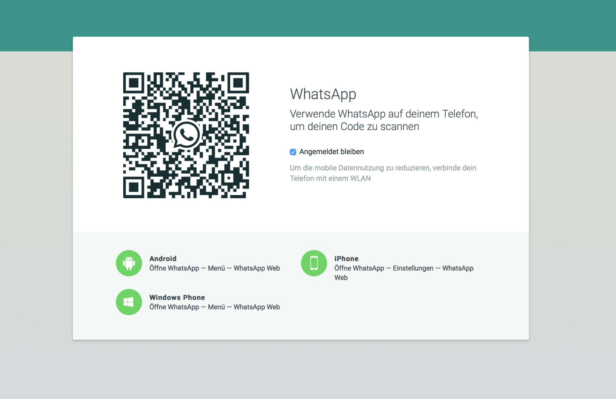 WhatsApp Web