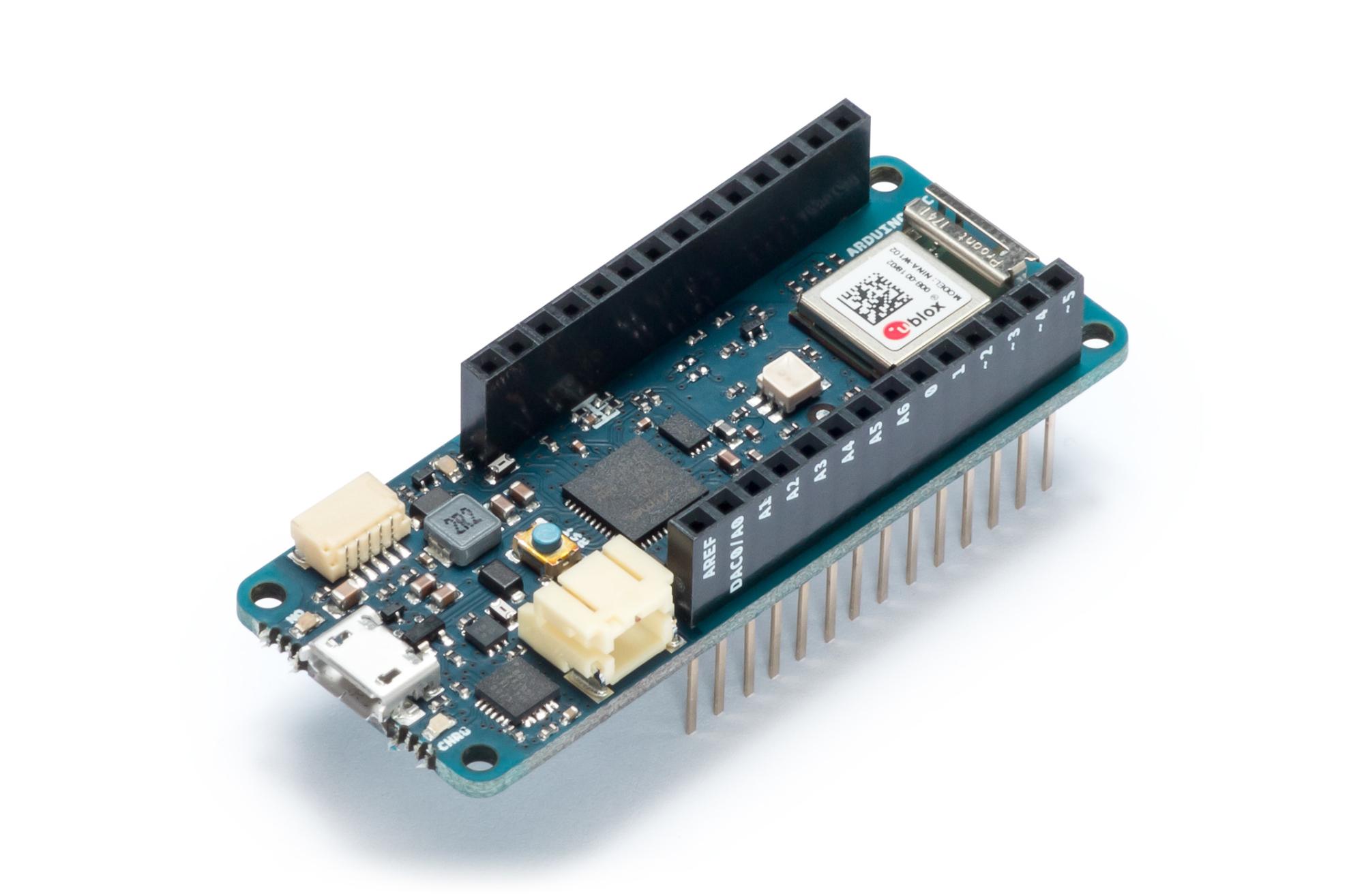 Arduino MKR Wifi 1010: schmales grünes Board