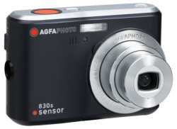 Mit dem roten Knopf: AgfaPhoto sensor 830s