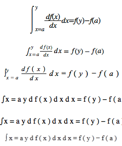 Beispiele einer Formel in sechs Browsern.