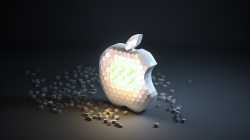 Apple Logo-Pixel-Style