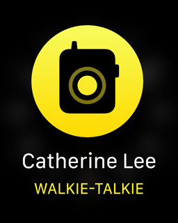 Apples Walkie-Talkie-Dienst erlaubt Kommunikation a la Funkgerät.
