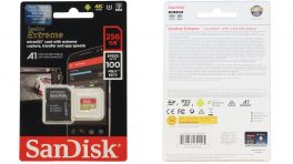SanDisk Extreme 256 GByte: MicroSD schnell und teuer