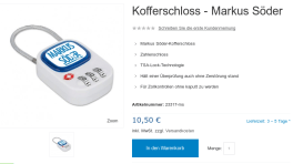 CSU-Online-Shop zur Wahl gehackt: Skript sammelt persönliche Daten