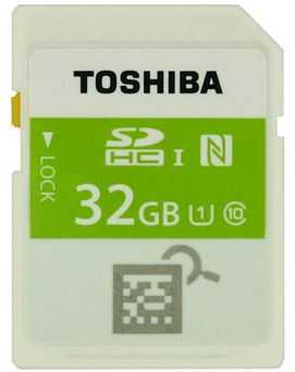 Eine Lösung für ein nicht-existentes Problem: Toshibas SD-Karte mit NFC-Tag.