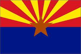 Flagge von Arizona.