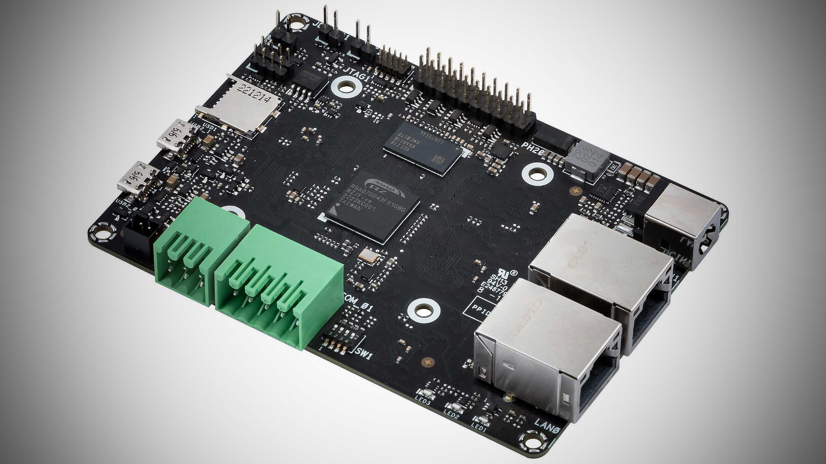 Einplatinencomputer Asus Tinker V mit dem RISC-V-Chip Renesas RZ/Five