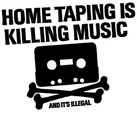 &quot;Hometaping is Killing Music&quot; [--] die Kampagne der britischen Plattenindustrie wird bis heute immer wieder durch den Kakao gezogen.
