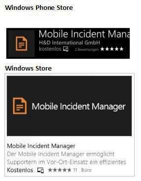 Universal Windows Apps teilen sich die gleiche App-Identität im Windows- und im Windows Phone Store (Abb. 1)