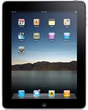 Der Homescreen des Apple iPad