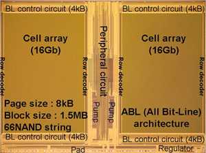 3-Bit-MLC-NAND mit 32-nm-Strukturen