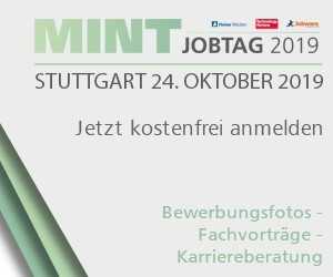 MINT-Jobtag am 24.Oktober: Auf nach Stuttgart