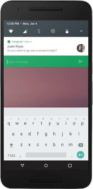 Android N zeigt Apps nebeneinander an