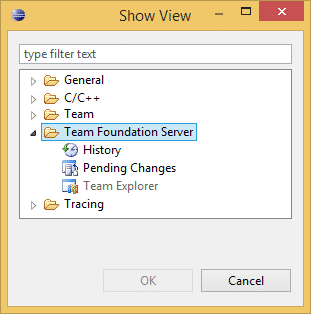 Nach der Installation des Eclipse-Add-ons ist der Team Explorer als Auswahl verfügbar (Abb. 11)