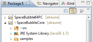 Das Core-Modul im Eclipse Package Explorer (Abb. 2)