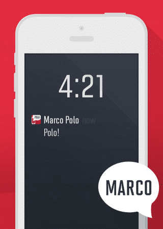 Marco Polo soll aufs Wort gehorchen – auch im Schlafmodus des iPhone.