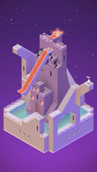 &quot;Monument Valley&quot; auf dem iPhone: Schön gestaltet, schönes Gameplay.
