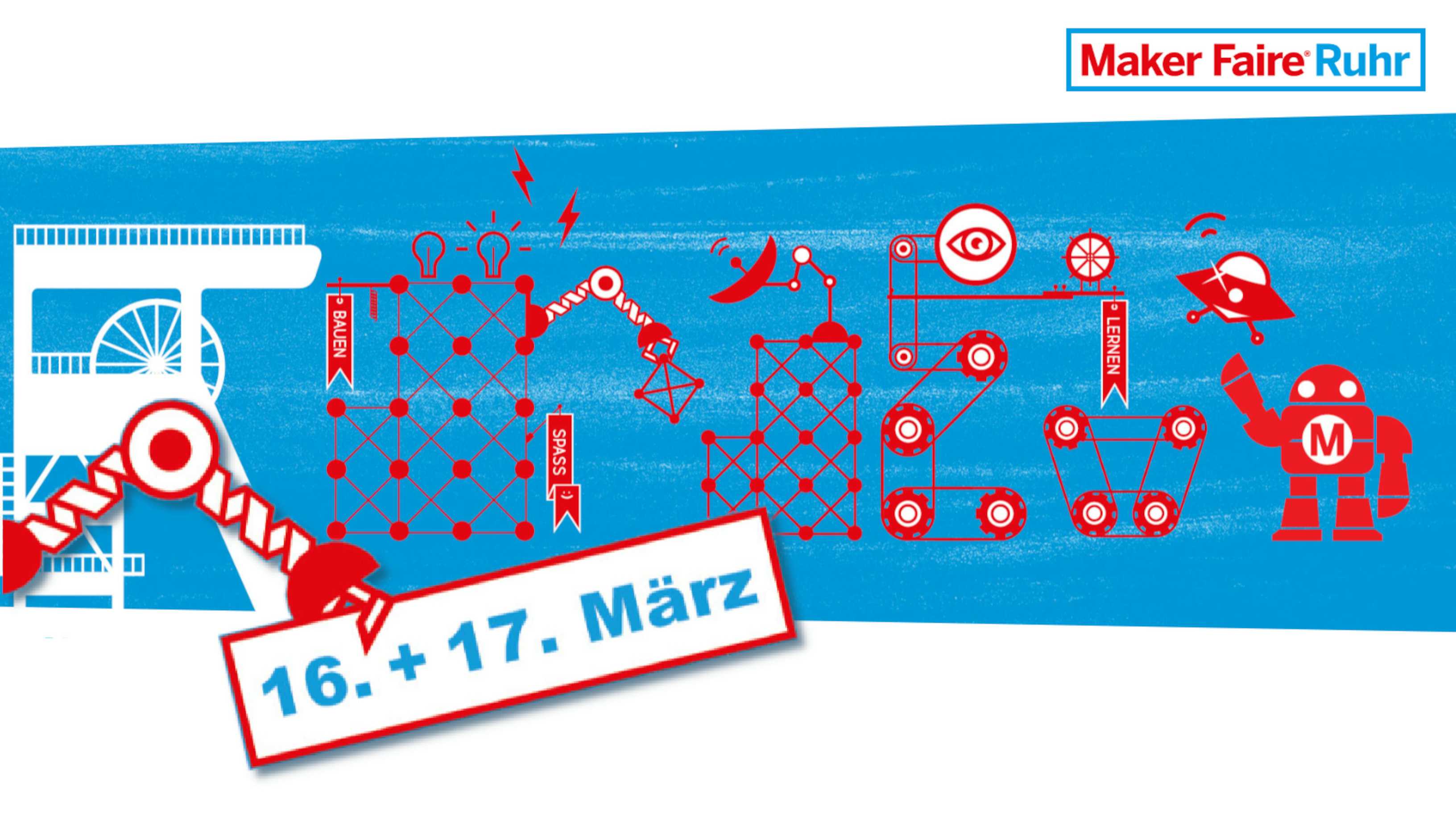 Banner der Maker Faire Ruhr
