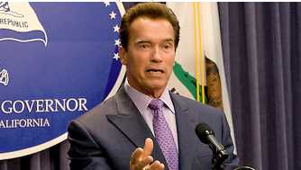 Schwarzenegger erklärt Haushaltsnotstand. Bild: gov.ca.gov
