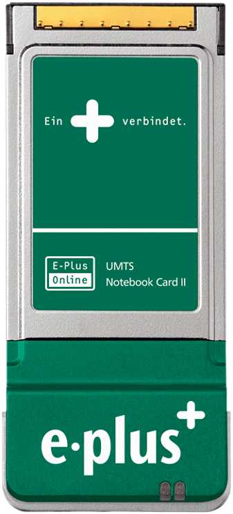 E-Plus UMTS Notebook Card II