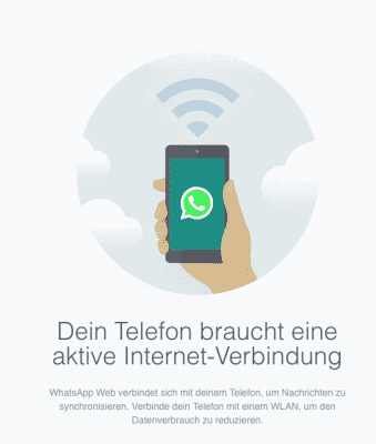 Messaging jenseits des Telefons: Webclient für WhatsApp.