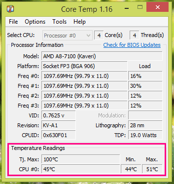 CPU-Temperatur anzeigen - so geht's | heise online