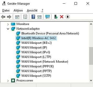Zeigt der Windows-Geräte-Manager einen Intel-Adapter 9462 an, lässt sich das WLAN des Notebooks eventuell durch Modultausch beschleunigen.