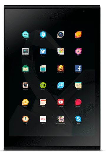 Das Jolla Tablet wird mit Sailfish OS 2.0 ausgeliefert und unterstützt auch Android-Apps.