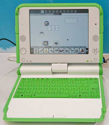 XO-Laptop des OLPC-Projekts