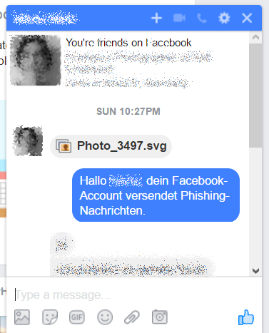 Facebook Messenger: Malware via SVG