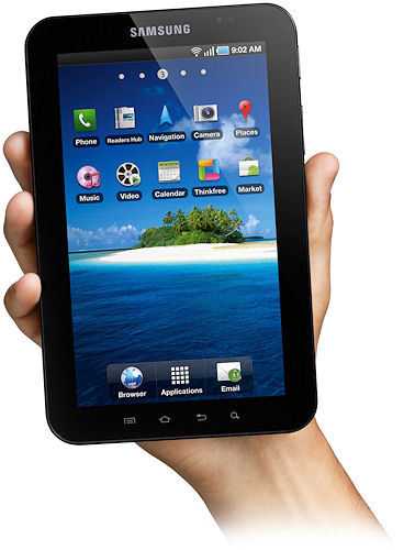 Kleines Tablet mit Smartphone-Innenleben: Samsungs Galaxy Tab passt in keine der gängigen Gerätekategorien, dürfte aber zum schärfsten iPad-Konkurrenten avancieren – wenn es genügend Apps im passenden Format gibt.
