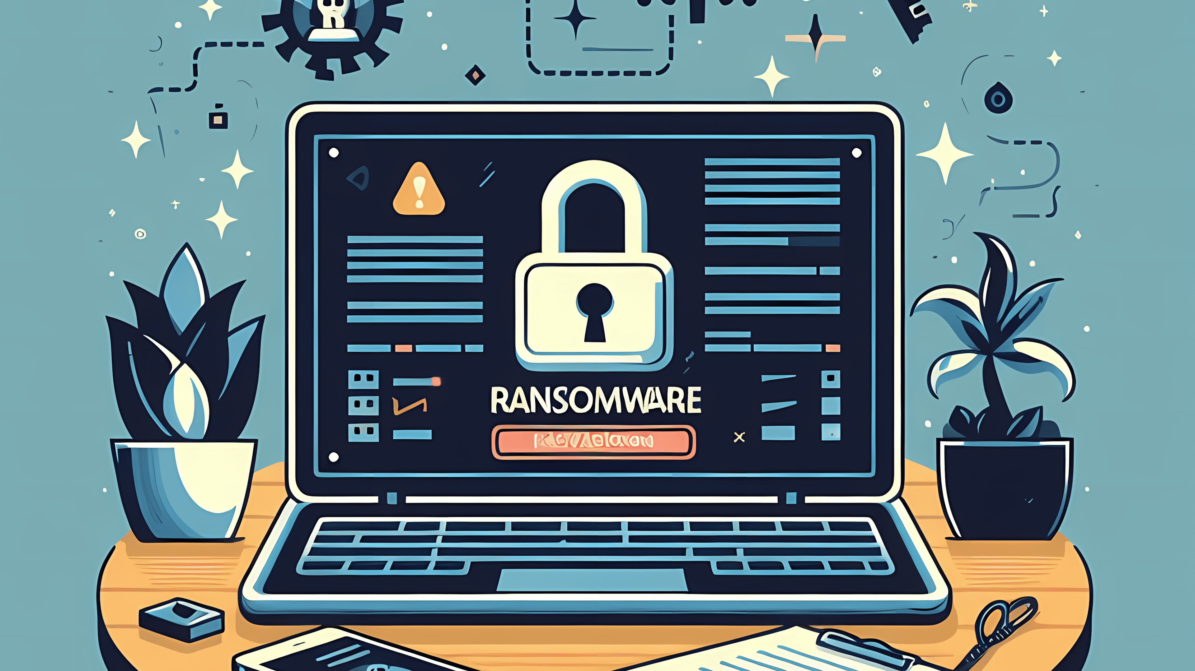 Ransomware auf einem Rechner